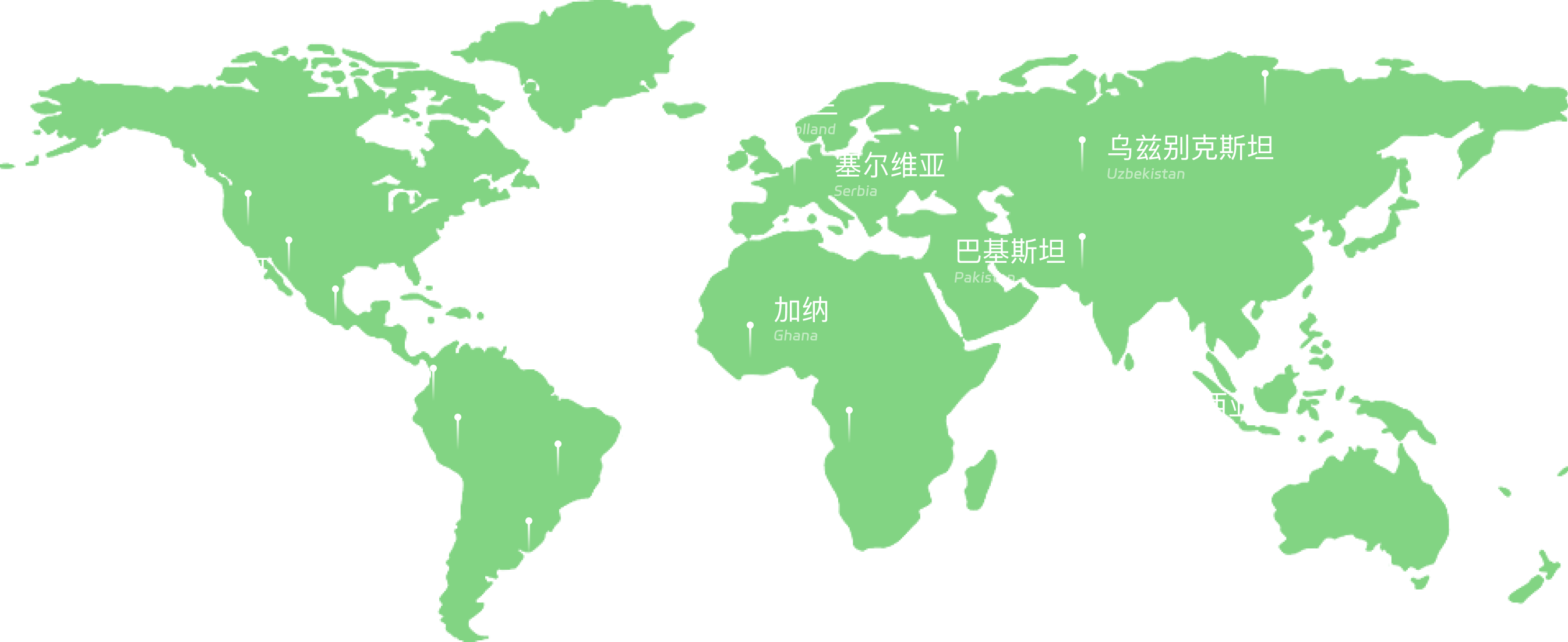 全球15个国家